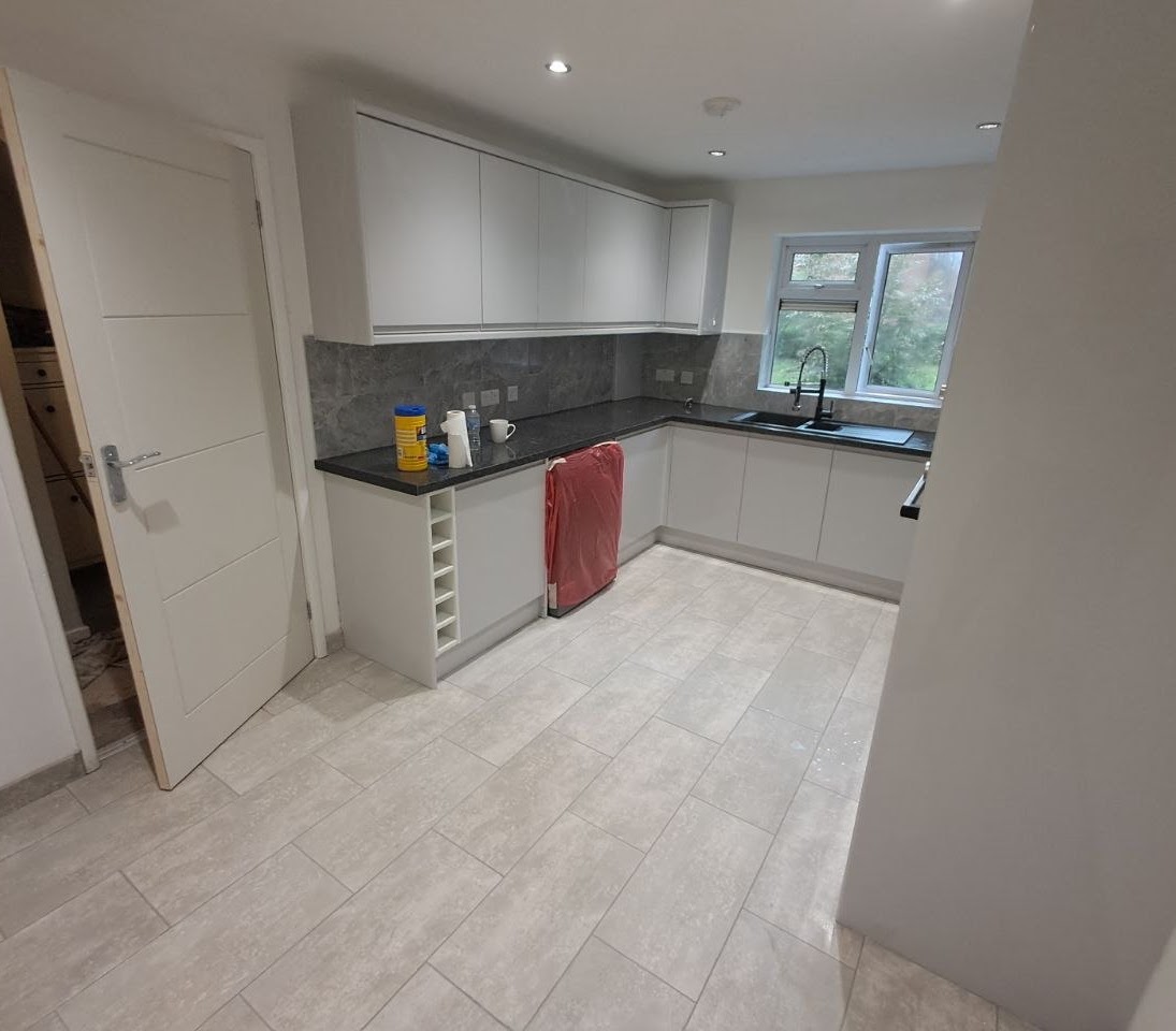 Completed kitchen fit-out